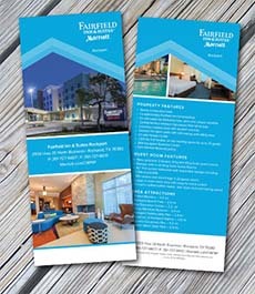 Rackcards Selection Button