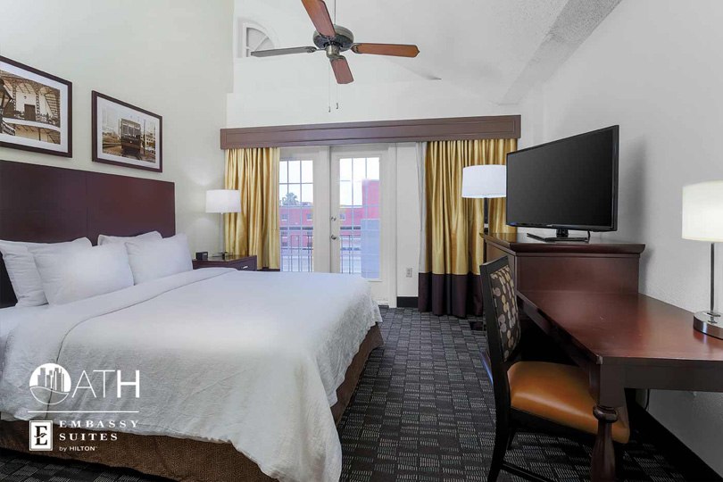 Guest Room - Embassy Suites by Hilton New Orleans Convention Center