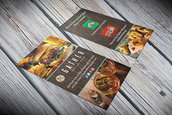 Restaurant Information - Social Media Card